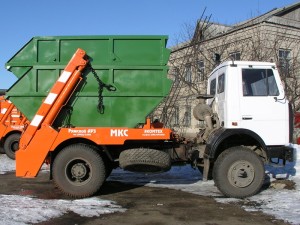 Вывоз строительного мусора контейнером