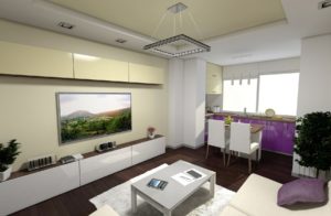 3D дизайн интерьера квартиры